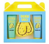 Sass Party & Gifts - Bollock - Set de lavage, baume et éponge, pour vos articles privés, cadeau amusant pour les hommes