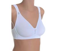 Sassa Sport-BH vorgeformt - Soutien-Gorge de Sport - Emboîtant - uni - Femme - Blanc (Weiß 00100) - 105D (Taille Fabricant:90D)