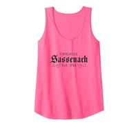 Sassenach Outlander o étranger Débardeur, Femme, Rose Fluo, XL