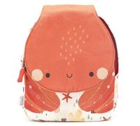 Sac À Dos Maternelle Et Crèche Animaux Rouge TU