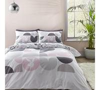 Sassy B Playboy Bedding Parure de lit réversible avec Housse de Couette et taie d'oreiller Motif Lapin Blanc