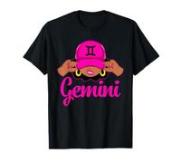 Sassy Black Woman Casquette afro-américaine Gémeaux Queen T-Shirt