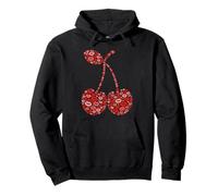 Sassy Cherry Lips Bisous Cerises Sweat à Capuche