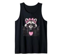 Sassy Cute Raccoon Animal Lover Design avec Lunettes Débardeur