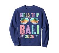 Sassy Girls Trip Bali 2026 Vacances Natation Vacay Assorties Mamans Sweatshirt