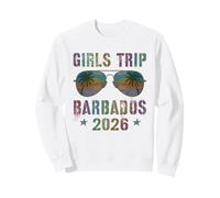 Sassy Girls Trip Barbados 2026 Vacay Swim Voyage Assorti Sweatshirt