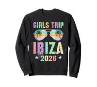 Sassy Girls Trip Ibiza 2026 Vacay Swim Voyage Mamans Assorties Sweatshirt
