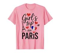 Sassy Girls Trip Paris 2026 Besties Reunion Vacay T-Shirt