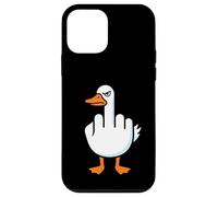 Sassy Goose Doigt d'honneur Amusant pour Les Amoureux des Animaux Coque pour iPhone 12 Mini