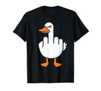 Sassy Goose Doigt d'honneur Amusant pour Les Amoureux des Animaux T-Shirt