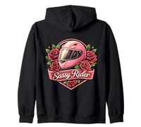 Sassy Rider Motard pour Femme Sweat à Capuche