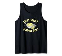Sassy Saucy Tzatziki Bossy Tzatziki Tzatziki Tartinade Amateurs de plats grecs Débardeur