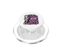 Sassy Skeleton Personalities Offend You Citation PopSockets PopGrip pour MagSafe