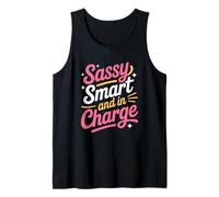 Sassy Smart and in Charge Women Empowerment Women Equality Débardeur