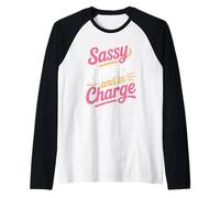 Sassy Smart and in Charge Women Empowerment Women Equality Manche Raglan