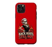 Sassy Squelette Roses Douleur de Dos Vieillissement Humour Hot Flash Coque pour iPhone 11 Pro
