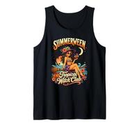 Sassy Summerween Tropical Witch Club Beach Vacation Vibes Débardeur