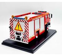 sast Camion de Sapeurs Pompiers Man Le 14.220 BEMAEX FSR SDIS 28 BALISAGE Blanc 1/43