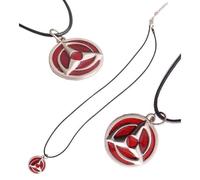 Sasuke - Collier Sharigan Manga Naruto Pendentif