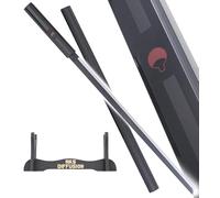 Sasuke Katana Lame en Bois Épée Kusanagi Noir, Sabre Réplique Decoration