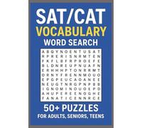 SAT/ACT VOCABULARY Word Search Puzzle Book: Word Searches with Easy to Read Print about Vocabulary Words for the SAT/ACT, The Pursuit of Eloquence and ... for Vacations, Holidays and Leisure times