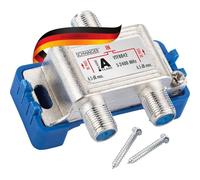 Sat BK Digital Splitter 2 Way Cable Management 2 Way Satellite Splitter Dual 5-2400MHz Sat-TV Cable TV DVB-S2