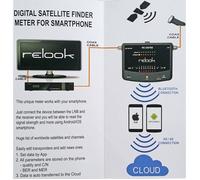 SAT Finder professionnel 8 satellites re de dsfb8 Relook Pointeur satellite Mesureur Bluetooth BT