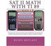 SAT II Math with Ti 89 Meylani, Rusen (Auteur)