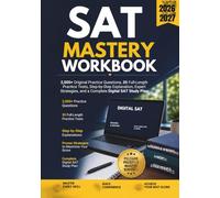 SAT Mastery workbook: Complete Test Prep Guide with 2,000+ Practice Questions & 35 Full-Length Tests