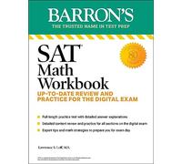 SAT Math Workbook: Up-to-Date Practice for the Digital Exam