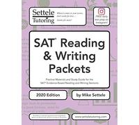 Sat Reading & Writing Packets (2020 Edition): Practice Materials And Study Guide For The Sat Evidence-Based Reading And Writing Sections (Sat Packets)
