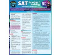 SAT Reading & Writing Test Prep: A Quickstudy Laminated Reference Guide