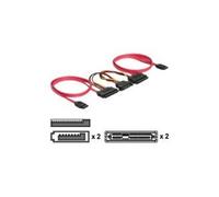 SATA All-in-One cable - Câble SATA - Serial ATA 150/300 - SATA, alimentation SATA pour combo SATA (F) - 50 cm