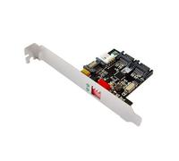 Sata II 2 porto sata2.0 Multiplier ( PM ) support de montage RAID 0,1, Jbod double canal disque dur carte accélérateur smart auto RAID Nipseyteko