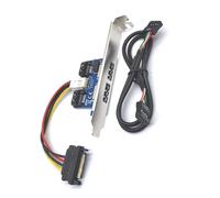 SATA pour alimenter la carte adaptateur ESATA pour améliorer le transfert de données et l'alimentation SATA vers adaptateur ESATA