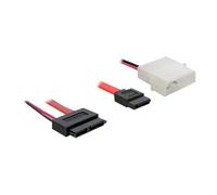 SATA Slimline ALL-in-One cable - Câble SATA - SATA Slimline, alimentation interne 4 pin (5 V) pour SATA (F) - 30 cm