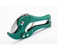 SATA ST97304ST Coupe-tube en PVC 3-42 mm avec lame en acier inoxydable traité thermiquement Vert/argenté