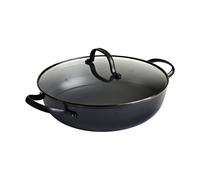 Satake Casserole Satake en fonte légère avec couvercle en verre 26 cm