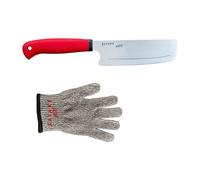 Satake Couteau pour enfant et gant anti-coupure Satake Kids 2 Pièces