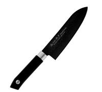 Satake Swordsmith Black Couteau Santoku 17cm 805735