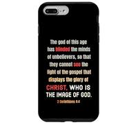 Satan a aveuglé l'esprit des incroyants 2 Cor 4 4 Coque pour iPhone 7 Plus/8 Plus