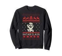 Satan Claus Anti Noël Satan Baphomet Occulte Ugly Sweatshirt