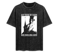 Satan Devil Burn Local Church Let There Be Light Mens Casual Cotton Unisex Black Tees Tops T-Shirt Black S