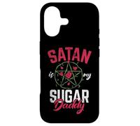 Satan est Mon Sugar Daddy satanique Coque pour iPhone 17