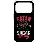 Satan est Mon Sugar Daddy satanique Coque pour iPhone 17 Pro