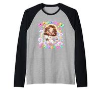 « Satan Est Occupé, Puis-Je Vous Aider » - Humour Chrétien Manche Raglan