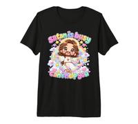 « Satan Est Occupé, Puis-Je Vous Aider » - Humour Chrétien T-Shirt Haut de Gamme
