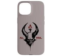 Satan Flamme Noire Lucifer Wicca Diable Sorcellerie Enfer Coque pour iPhone 15
