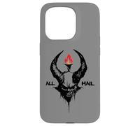 Satan Flamme Noire Wicca Diable Sorcellerie Enfer Lucifer Coque pour iPhone 15 Pro