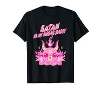 Satan Is My Sugar Daddy (déclaration amusante et graphique mignon) T-Shirt